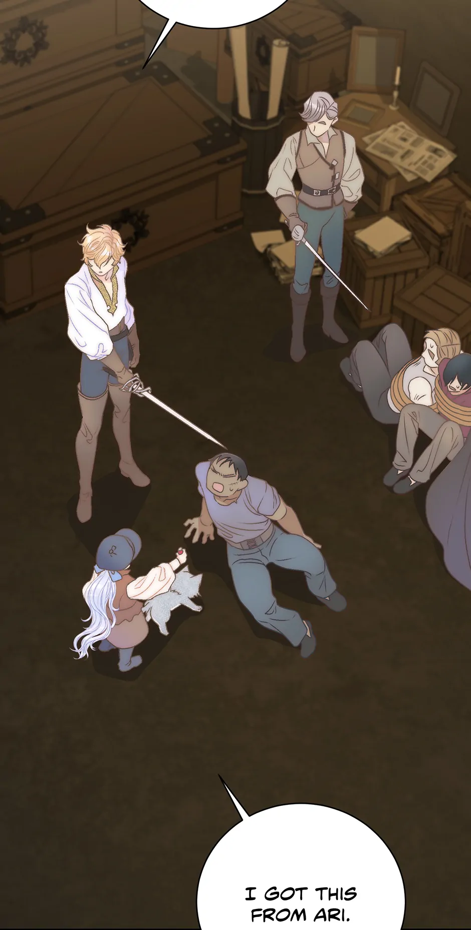 The Youngest Child of the Family Is Preventing the World From Ending Chapter 28 page 60