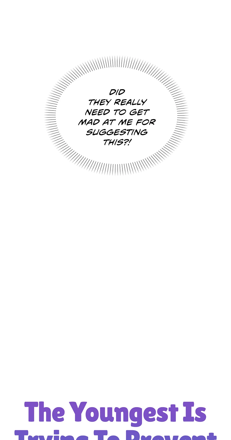 The Youngest Child of the Family Is Preventing the World From Ending Chapter 31 page 13