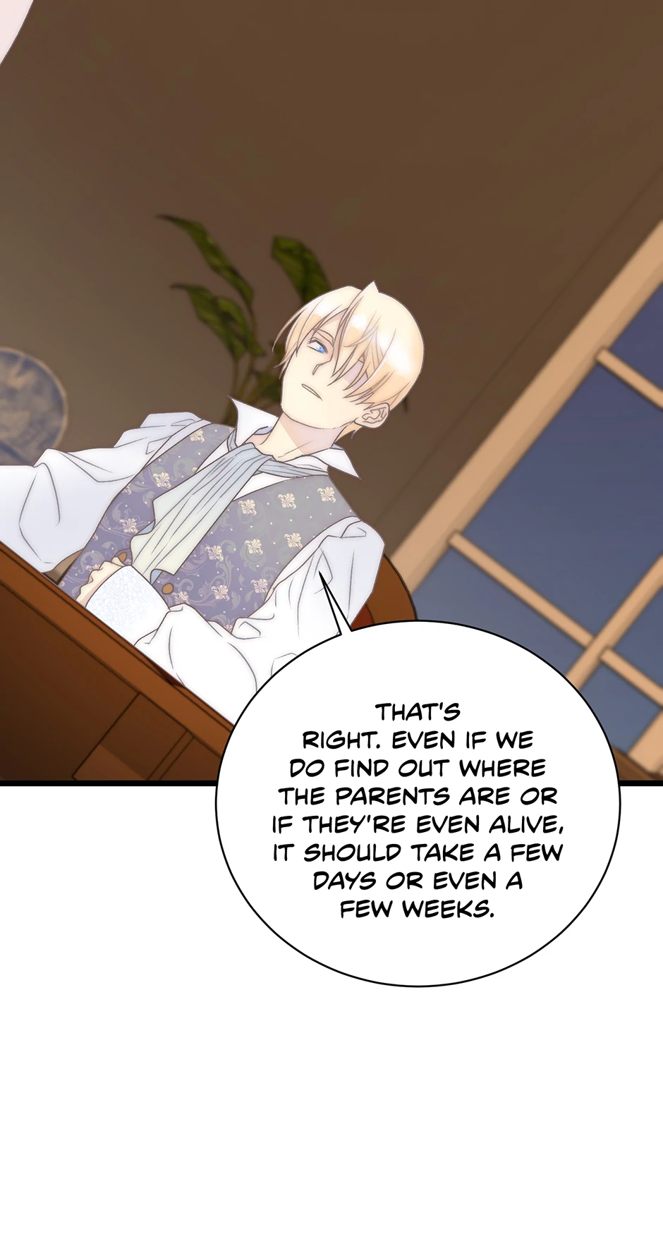 The Youngest Child of the Family Is Preventing the World From Ending Chapter 31 page 54