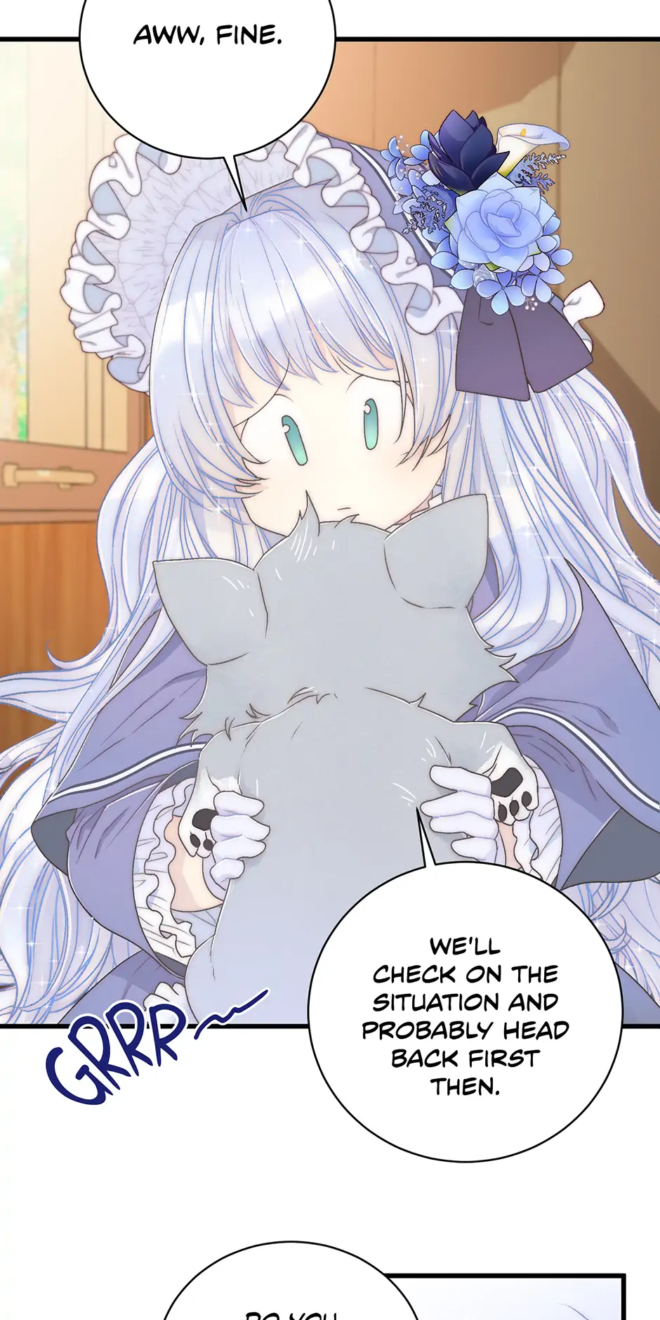 The Youngest Child of the Family Is Preventing the World From Ending Chapter 33 page 22