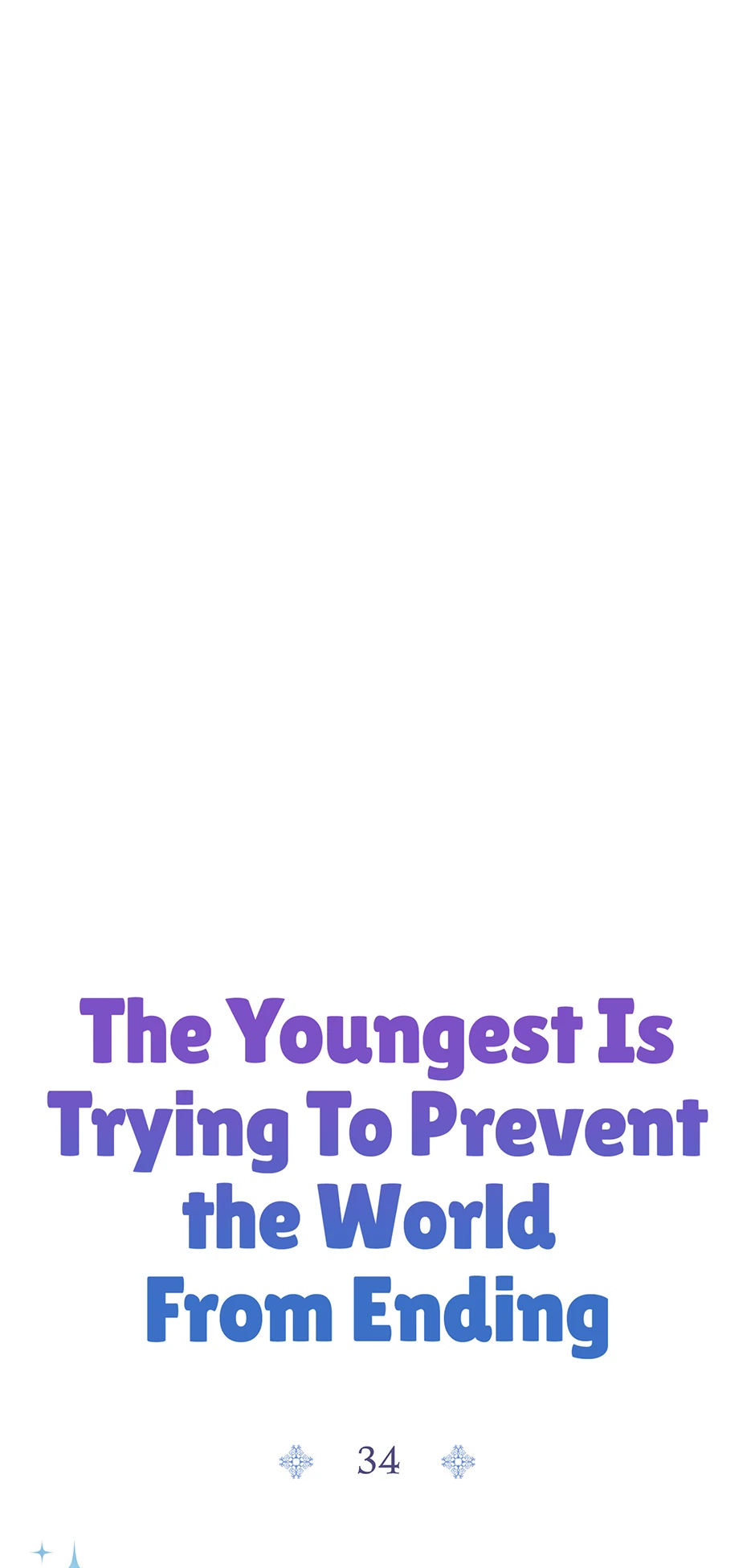 The Youngest Child of the Family Is Preventing the World From Ending Chapter 34 page 21