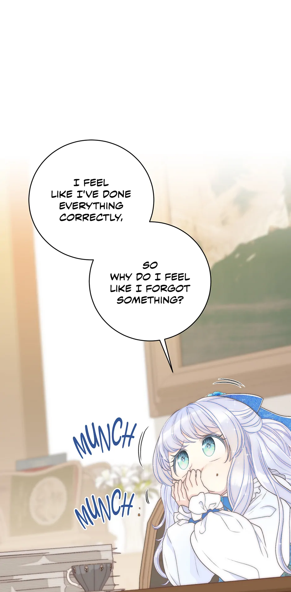 The Youngest Child of the Family Is Preventing the World From Ending Chapter 34 page 38