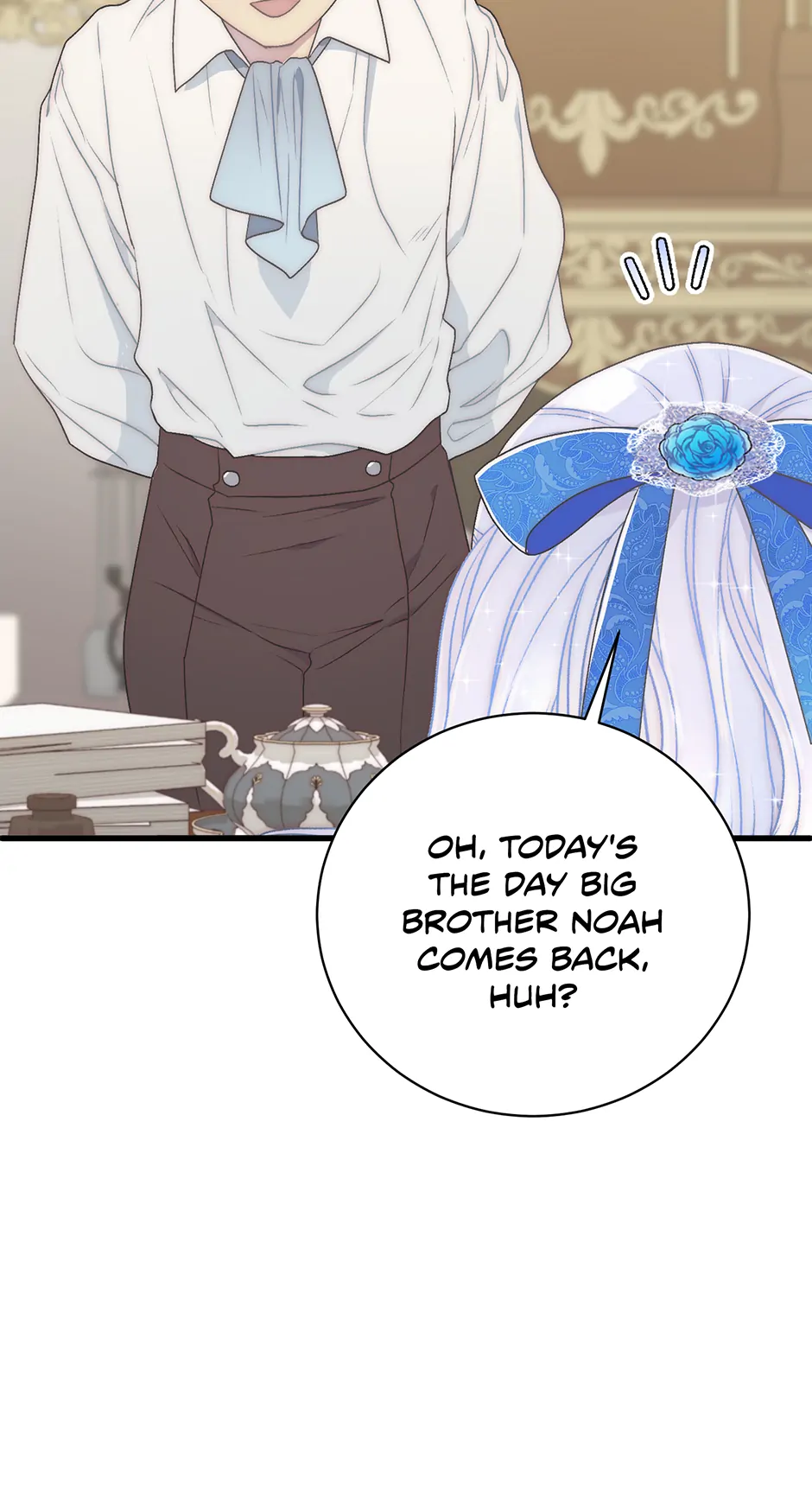 The Youngest Child of the Family Is Preventing the World From Ending Chapter 34 page 49