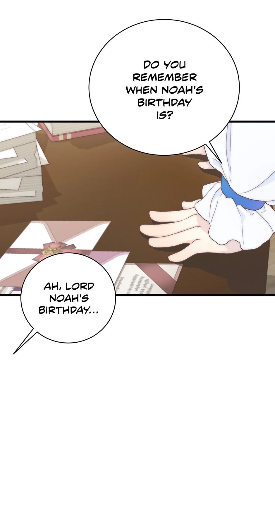 The Youngest Child of the Family Is Preventing the World From Ending Chapter 34 page 55