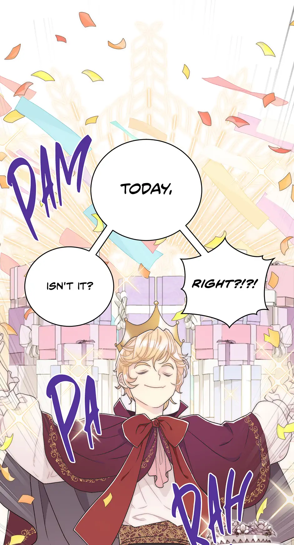 The Youngest Child of the Family Is Preventing the World From Ending Chapter 34 page 57