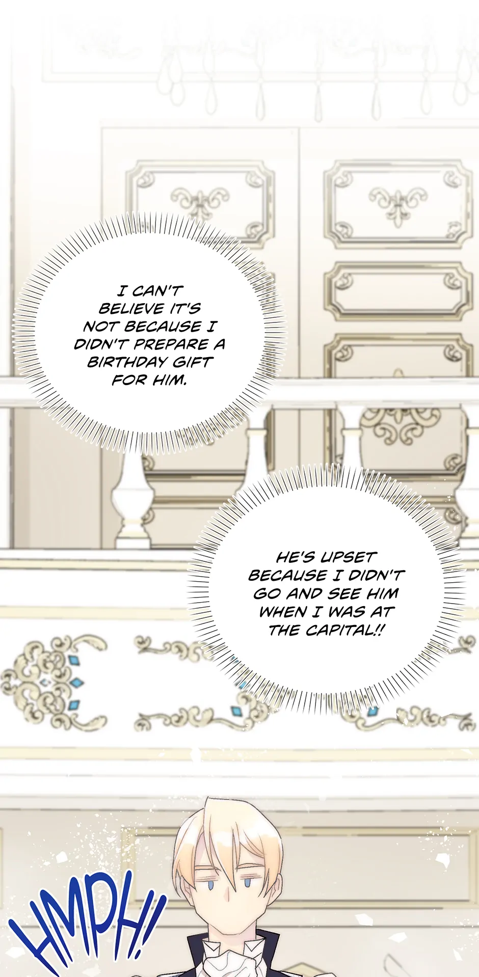 The Youngest Child of the Family Is Preventing the World From Ending Chapter 34 page 91