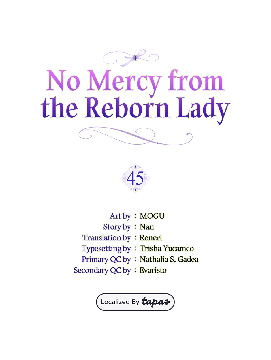 There is no forgiveness from the regressed lady Chapter 45 page 0