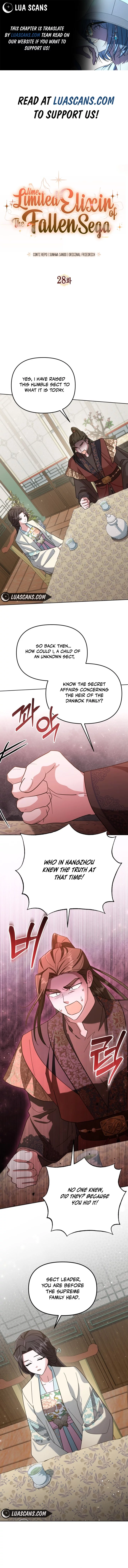 Time Limited Elixir of the Fallen Sega Chapter 28 page 0