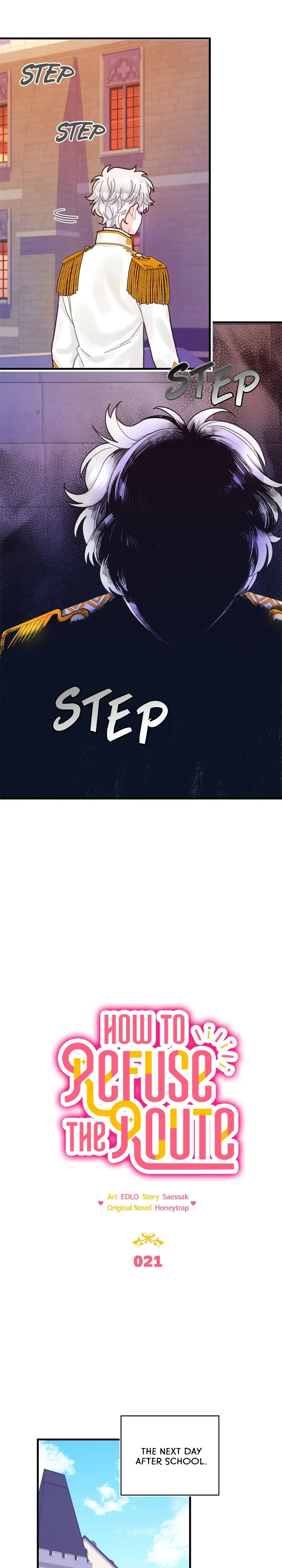 To deny the route Chapter 21 page 21
