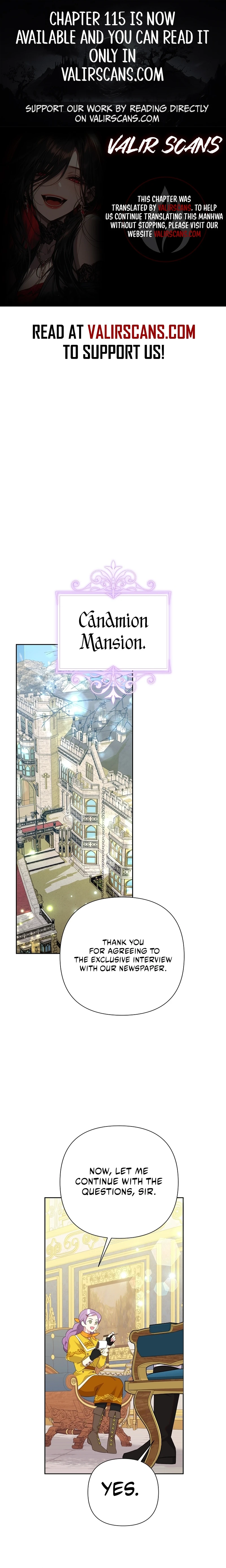 Today the Villainess has Fun Again Chapter 110 page 0