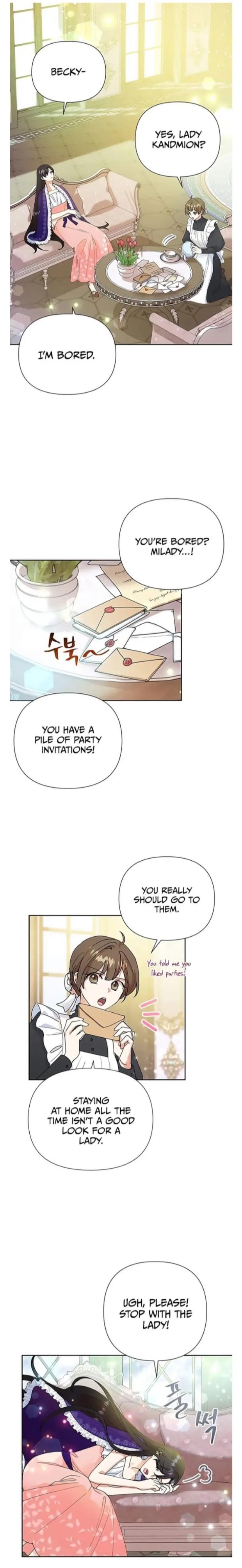 Today the Villainess has Fun Again Chapter 8 page 0