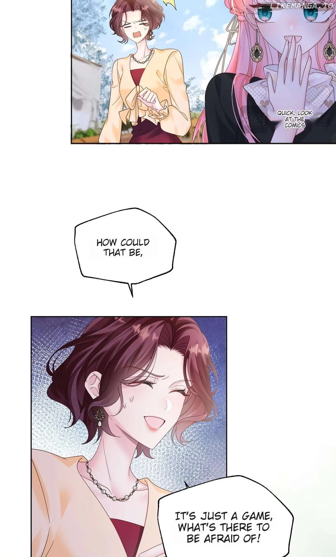 Transmigrating as the Younger Sister of a Bigshot with Multiple Identities Chapter 23 page 4