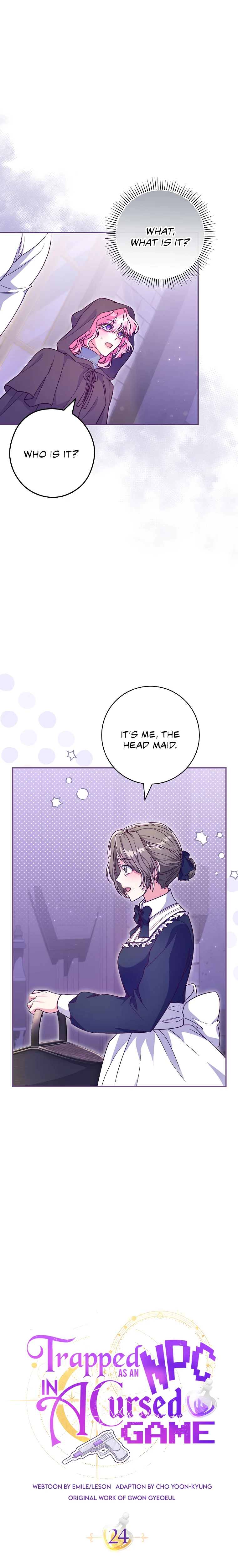 Trapped in a Cursed Game, but now with NPCs Chapter 24 page 9