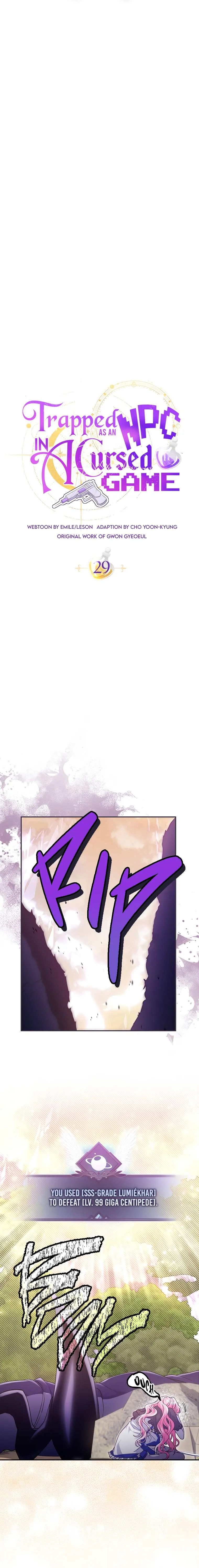 Trapped in a Cursed Game, but now with NPCs Chapter 29 page 7