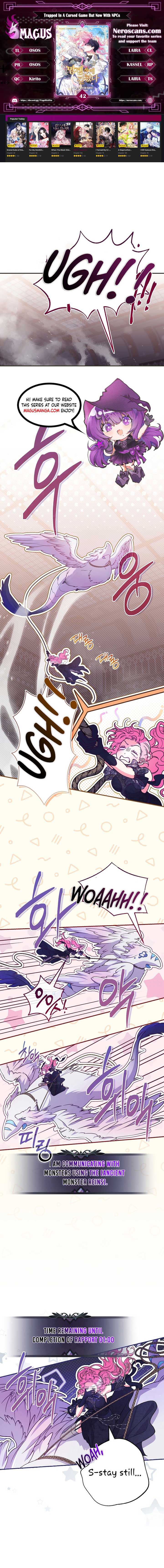 Trapped in a Cursed Game, but now with NPCs Chapter 42 page 0
