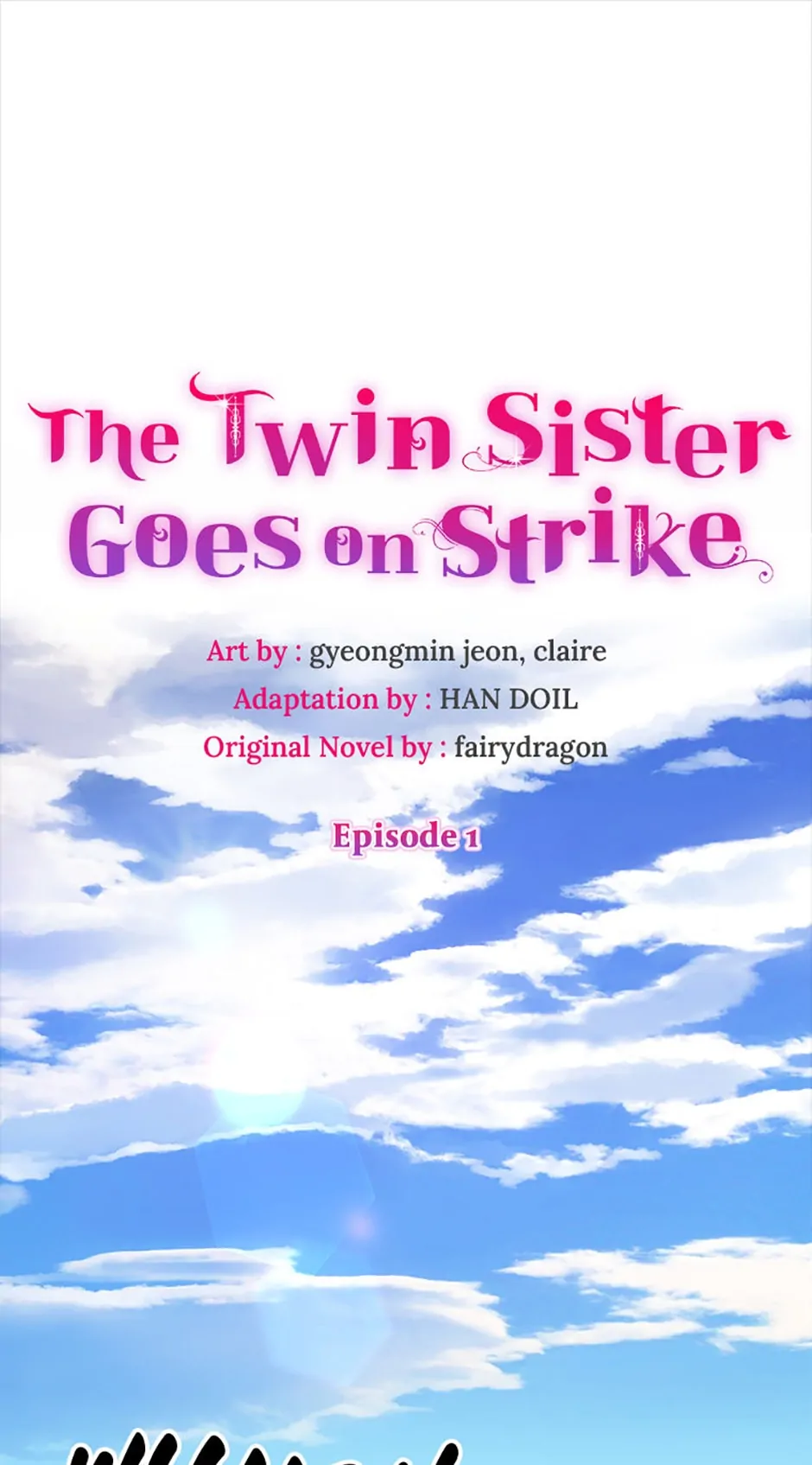 Twin Sister’s Strike Declaration Chapter 1 page 0
