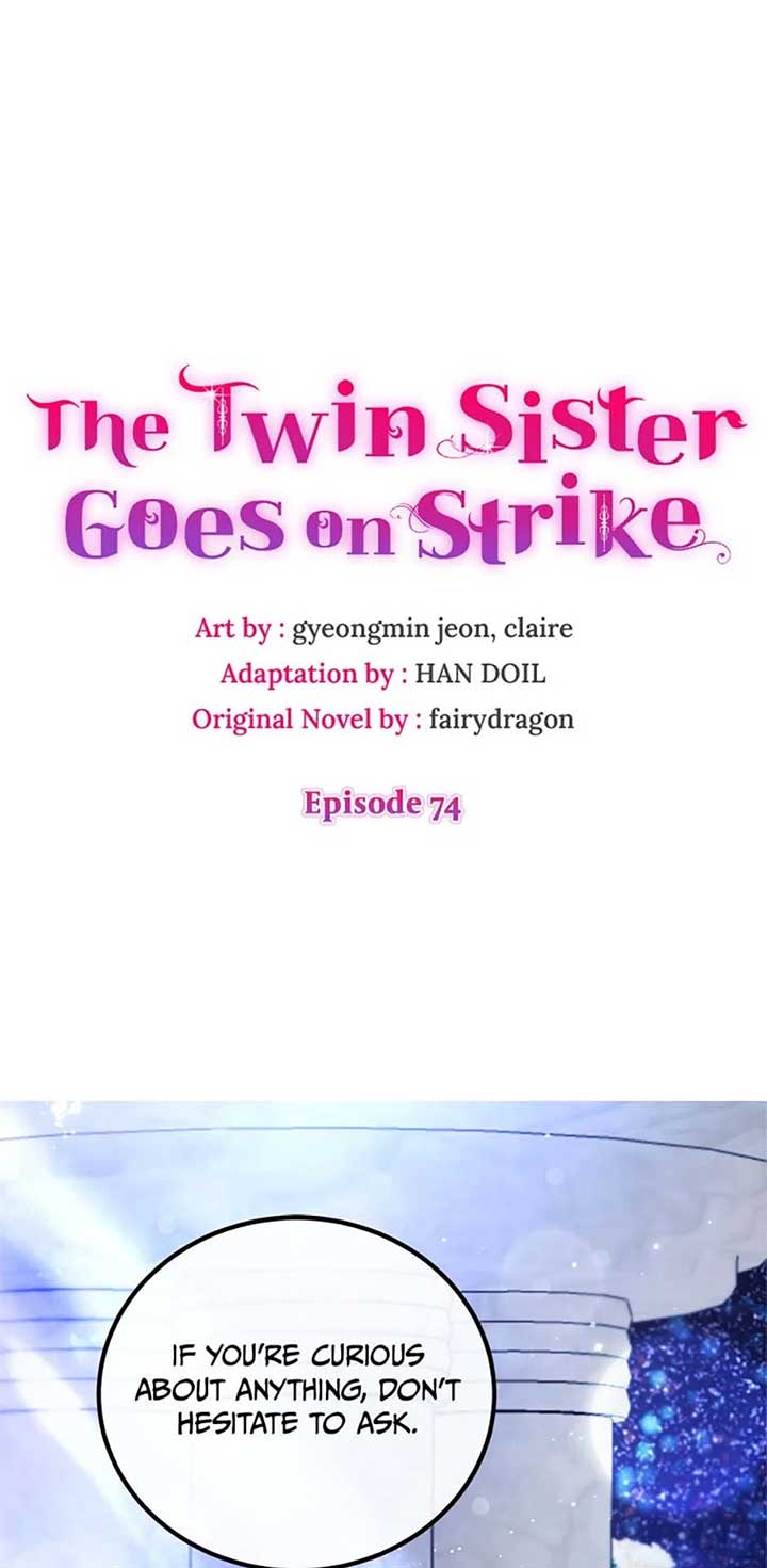 Twin Sister’s Strike Declaration Chapter 74 page 0