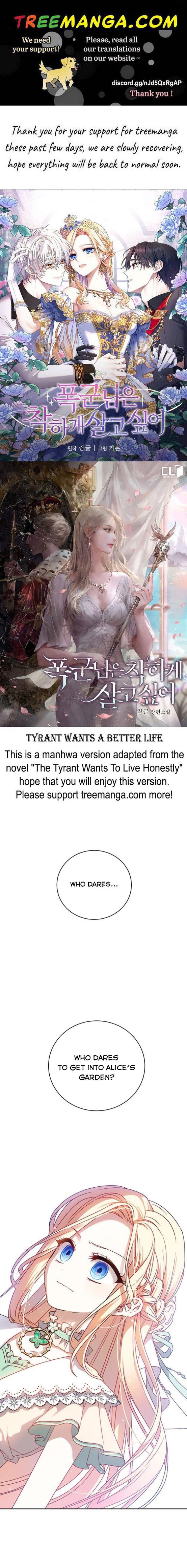 Tyrant wants a better life Chapter 2 page 0