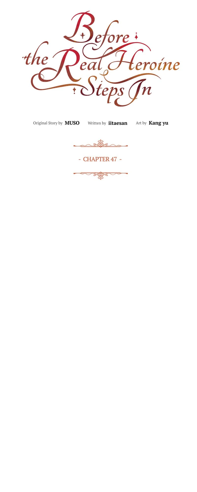 Until the Real One Shows Up Chapter 47 page 33