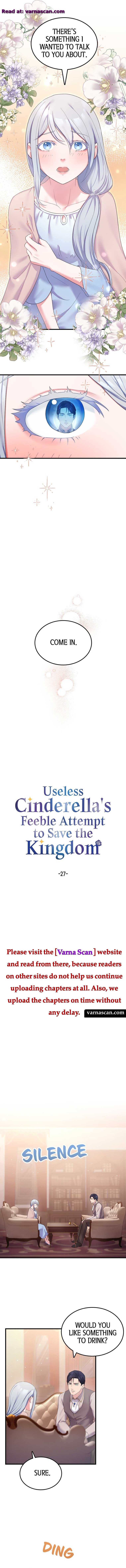 Useless Cinderella’s Feeble Attempt to Save the Kingdom Chapter 27 page 1