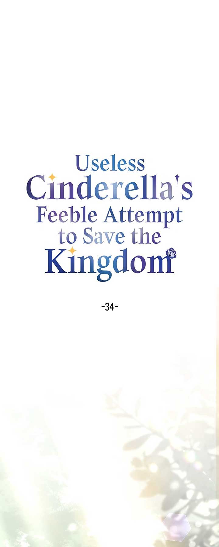 Useless Cinderella’s Feeble Attempt to Save the Kingdom Chapter 34 page 0