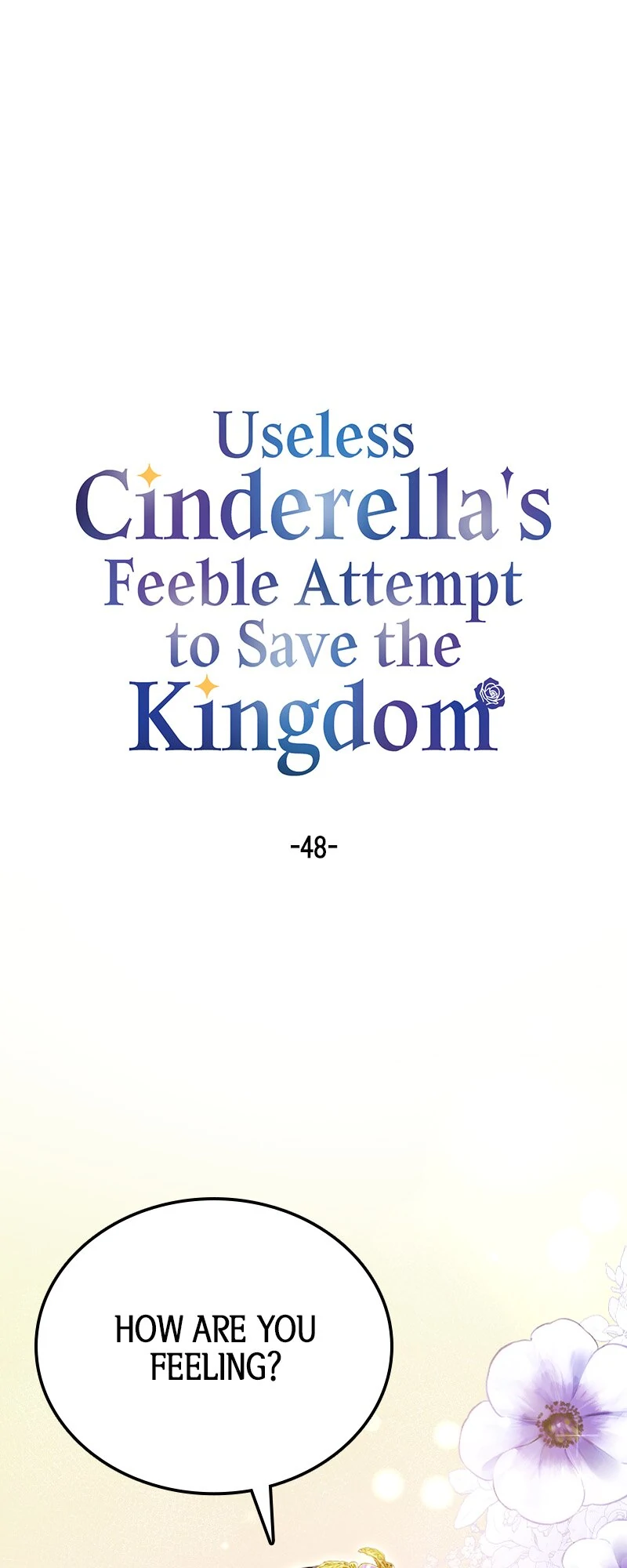 Useless Cinderella’s Feeble Attempt to Save the Kingdom Chapter 48 page 0