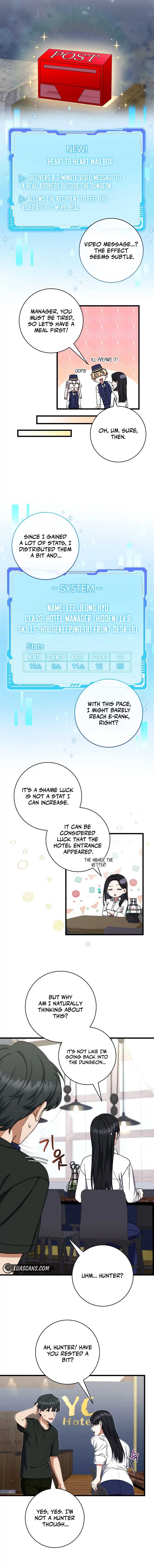 Welcome to Dungeon Hotel Chapter 15 page 6