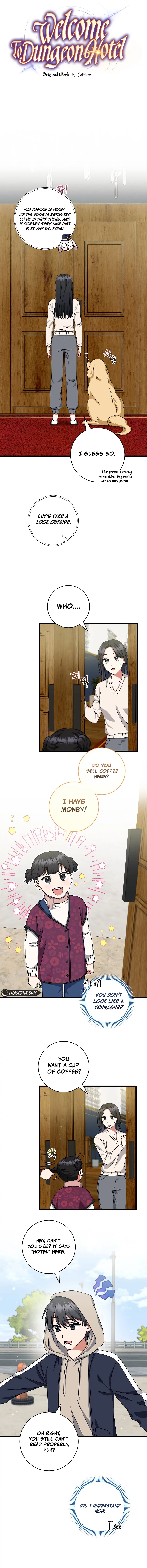 Welcome to Dungeon Hotel Chapter 26 page 1