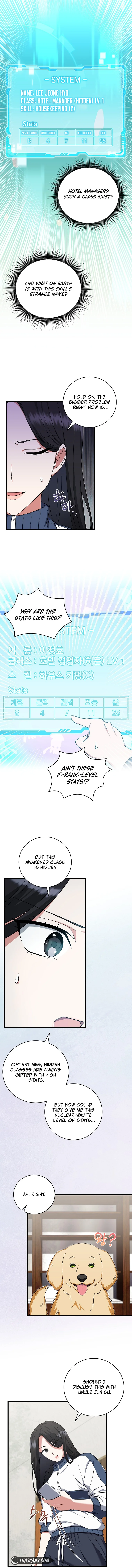 Welcome to Dungeon Hotel Chapter 3 page 1