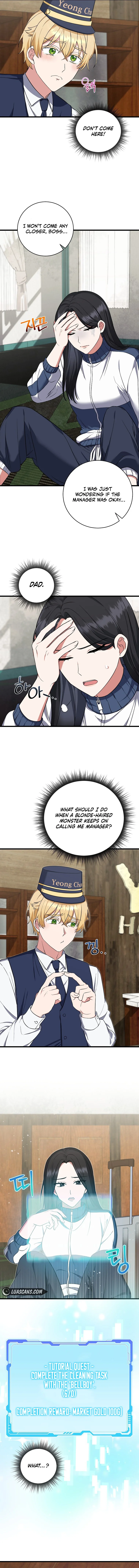 Welcome to Dungeon Hotel Chapter 3 page 6