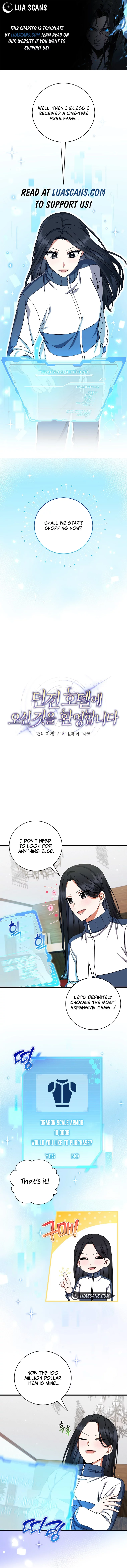 Welcome to Dungeon Hotel Chapter 6 page 0