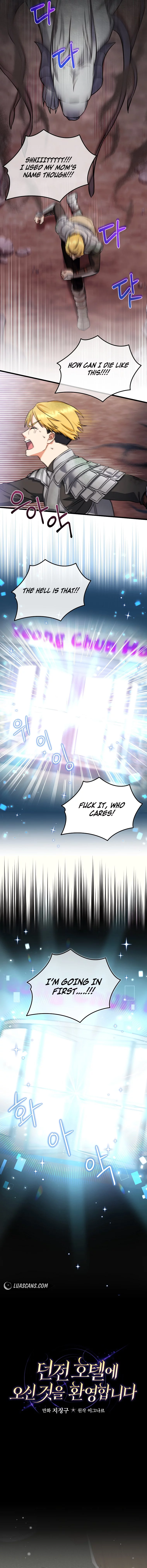 Welcome to Dungeon Hotel Chapter 9 page 2
