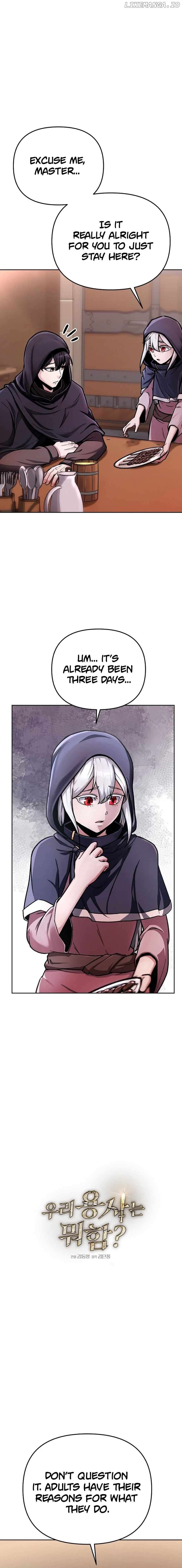What’s Our Hero Doing? Chapter 10 page 1