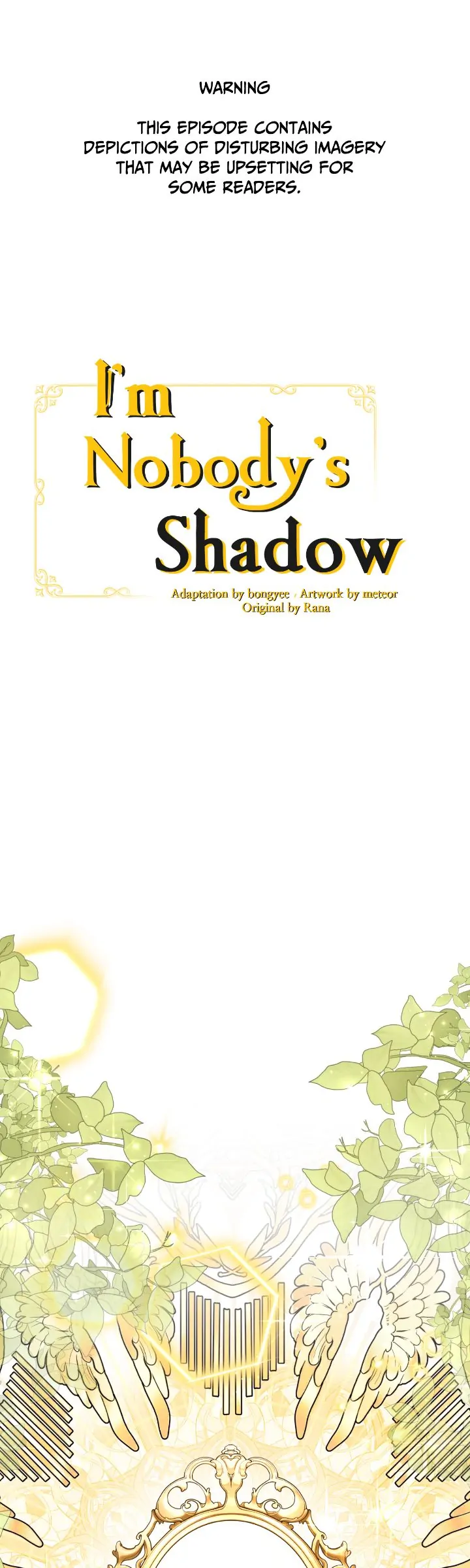 When I Stopped Being Your Shadow Chapter 58 page 0
