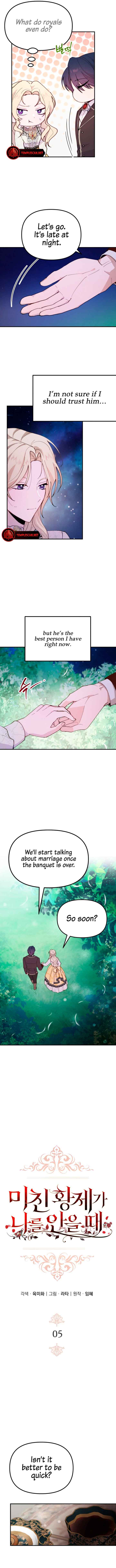 When The Crazy Emperor Embraces Me Chapter 5 page 3