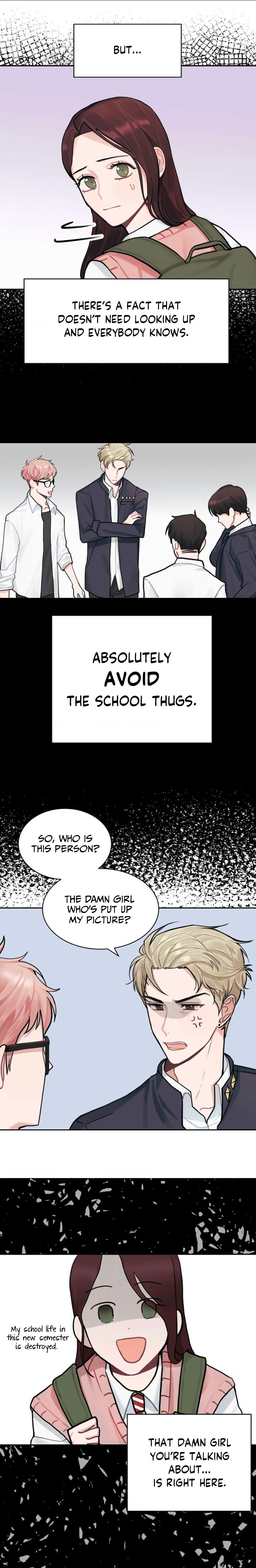 When You’re Targeted by the Bully Chapter 5 page 8