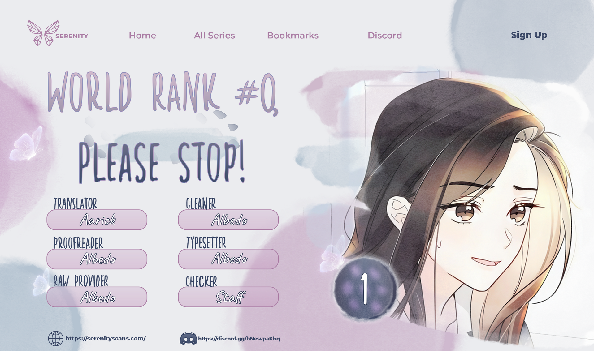 World Rank No. 0, Please Stop! Chapter 1 page 0