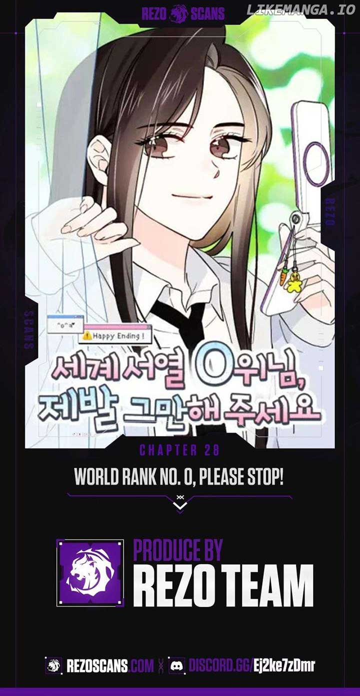 World Rank No. 0, Please Stop! Chapter 28 page 0