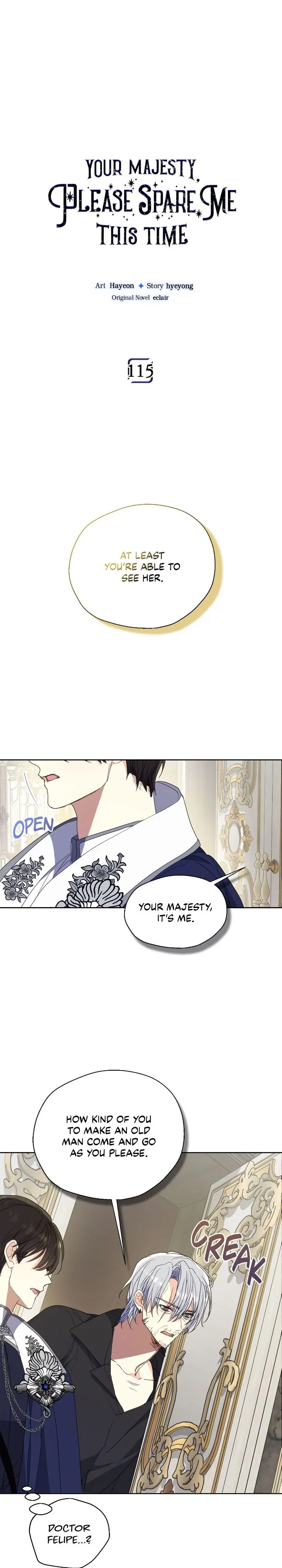 Your Majesty, Please Don’t Kill Me Again Chapter 115 page 0