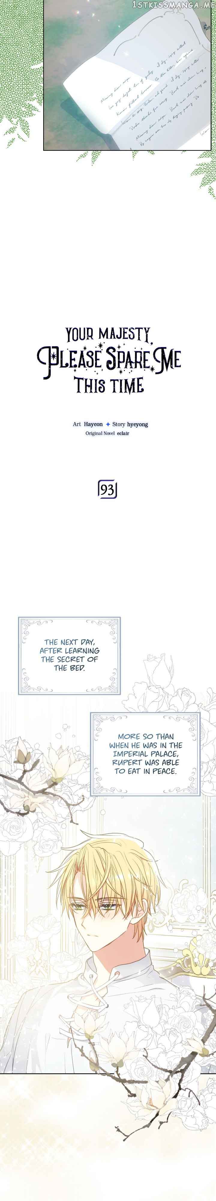 Your Majesty, Please Don’t Kill Me Again Chapter 93 page 1